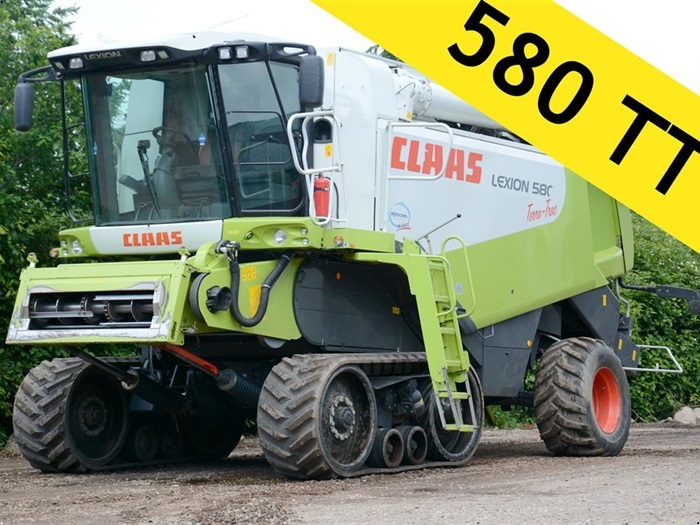 CLAAS 580 Terra Trac / bælter